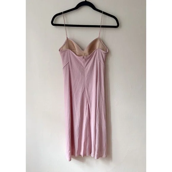 La Perla Vintage Light Pink Dress Marvel Made In Italy Size 42 - Picture 4 of 8